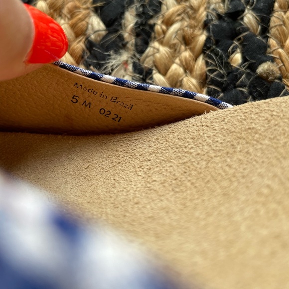 Jack Rogers Gingham Slide Sandal - Picture 6 of 7